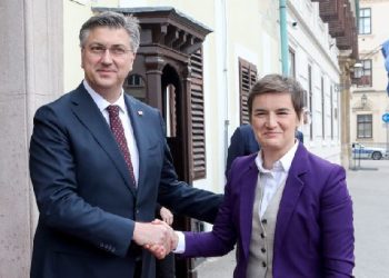 Bërnabiq dhe Plenkoviq takohen, diskutojnë marrëdhëniet Kroaci-Serbi