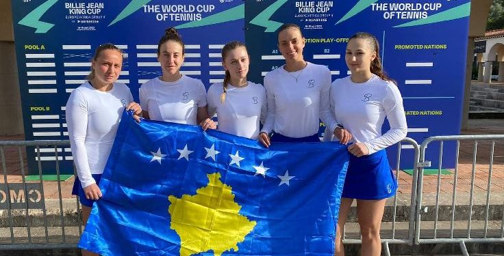 Kosova ngritët në ranglistën e shteteve në tenis