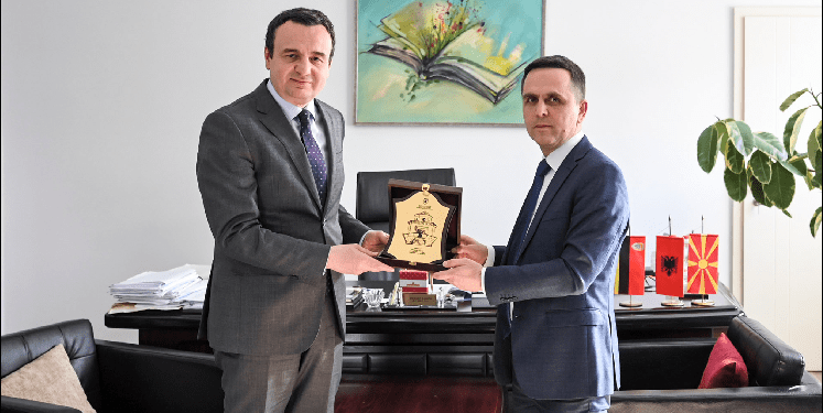 Detaje nga takimi i Kurtit me Kryetarin e Komunës së Tetovës