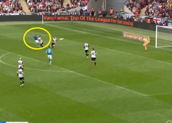 Futbollisti shqiptar realizon gol spektakolar në Wembley