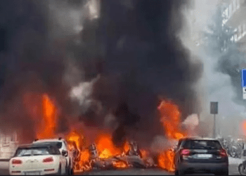 Një shpërthim i madh ndodh në Milano