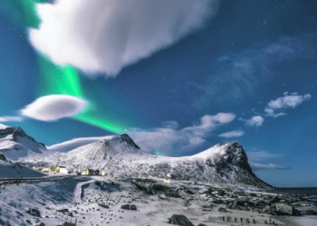 6 vendet ku dielli nuk perëndon ose lind për muaj të tërë