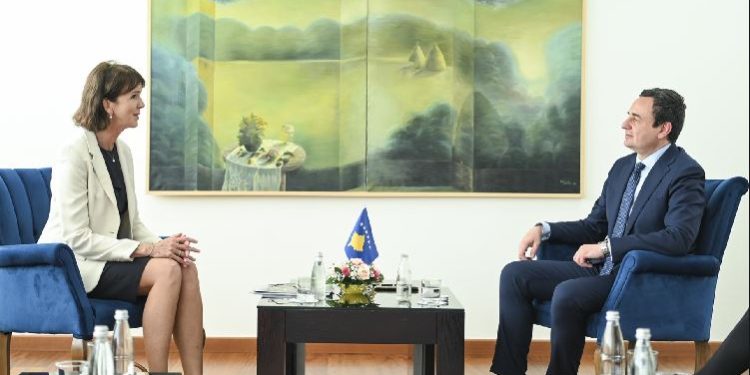 Albin Kurti takon Arnhild Spence, temë diskutimi bashkëpunimi i Kosovës me OKB-në