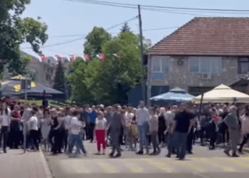Përfundon protesta e serbëve në Leposaviq