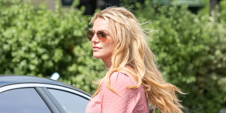 Britney Spears qëllohet në fytyrë nga një roje sigurie