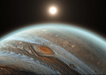 Pamje magjepsëse e rrufes së gjelbërt në Jupiter