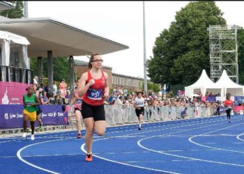 Kristina Ismailanji fitoi në garën sprint 100m në lojërat Botërore Olimpike Speciale Berlin 2023