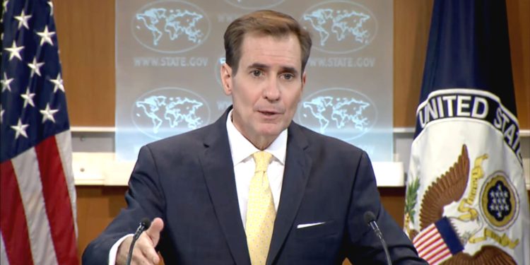 Shtëpia e Bardhë, Kirby: Dislokimi i ushtrisë serbe afër kufirit me Kosovën, shumë destabilizues