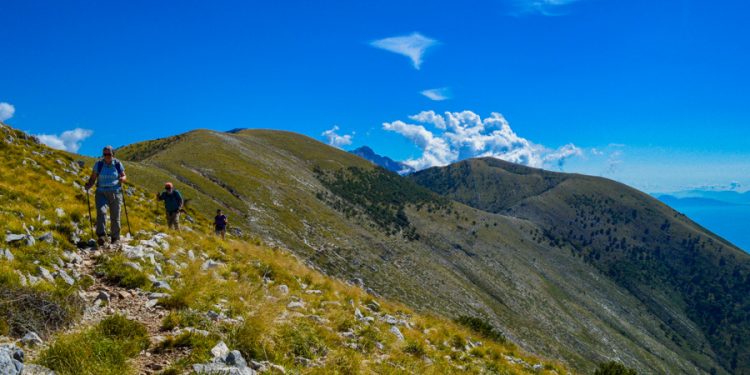Parku Kombëtar “Llogora” me pamje mahnitëse, turistë të huaj vizitojnë “Shtegun e Çezarit”