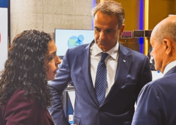 Vuçiqi injorohet në Spanjë, Vjosa Osmani shihet me kancelarin gjerman dhe kryeministrin grek