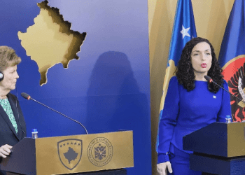 Takon senatorët, Osmani: Serbia të jap përgjegjësi për sulmin në veri, terroristët t’i dorëzohen Kosovës