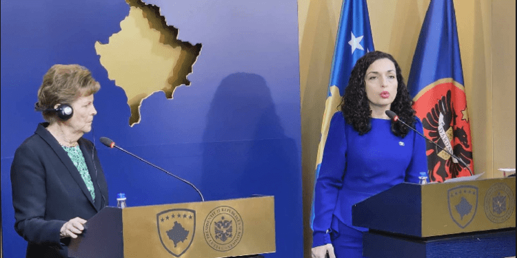 Takon senatorët, Osmani: Serbia të jap përgjegjësi për sulmin në veri, terroristët t’i dorëzohen Kosovës