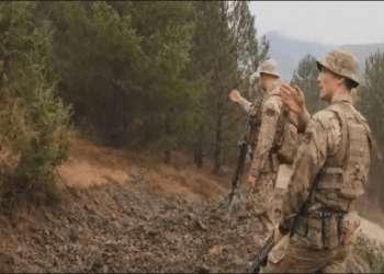 Pamje nga veriu, situata përgjatë kufirit me Serbinë