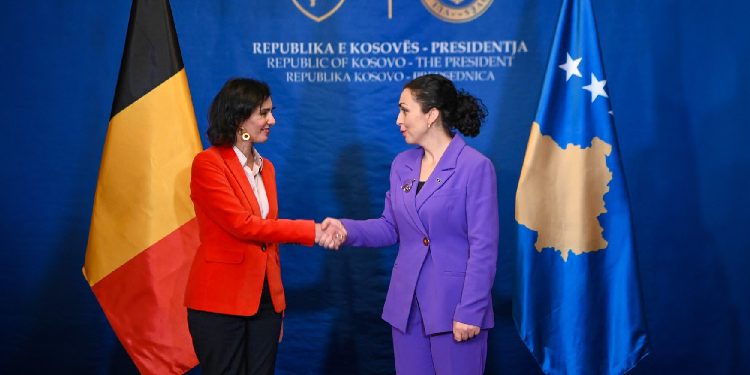 Kryediplomatja belge në Kosovë, Osmani: E njoftova për situaten e sigurisë në vend