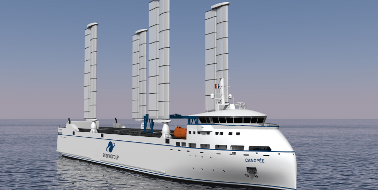 Canopee, anija me dizajn dhe ngarkesë të pazakontë