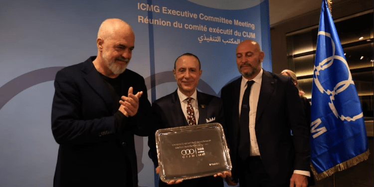 Komitetit Olimpik Mesdhetar që për herë të parë zhvillon mbledhjen e Bordit në Shqipëri