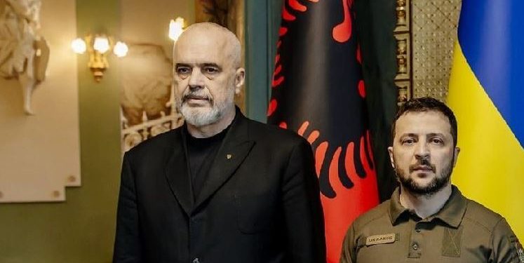 Zelnsky e falënderon Ramën për mbështetjen ndaj Ukrainës