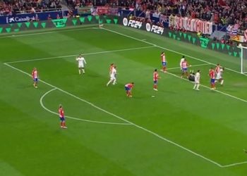 Golin e parë dhe të barazimit për klubin e Real Madridit e ka shënuar Modric