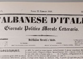 Përvjetori i gazetës së parë shqiptare “L’albanese d’Italia”