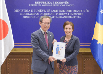 Takon Ambasadorin japonez, Gërvalla: Nga 24 marsi pa viza për pasaportat diplomatike e zyrtare