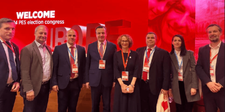 Në fushatën e PES për zgjedhjet evropiane, Kurti: Më të rëndësishme që nga viti 1979