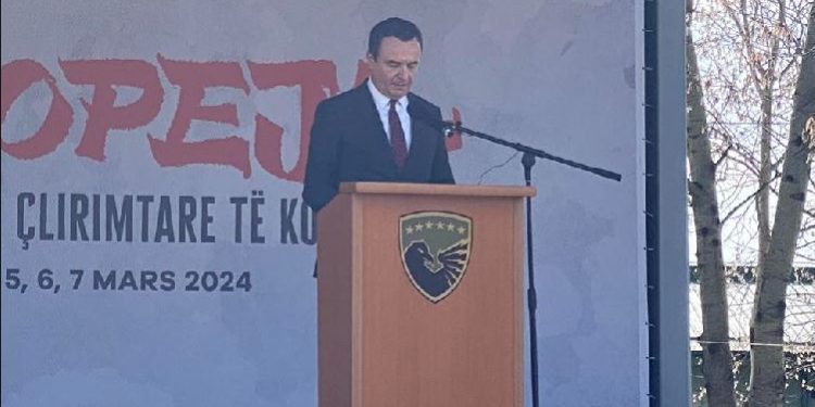 Kurti: Ne jemi shumë sepse bartim në mendje emra të shquar