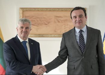 Kurti takon ambasadorin e ri jorezident të Lituanisë, diskutohet gatishmëria e rritjes së bashkëpunimit