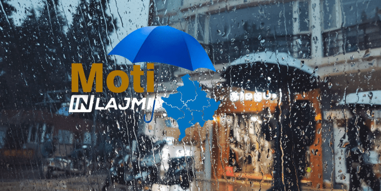 Moti në Kosovë, me shi