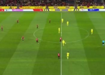 Përfundon pjesa e parë e ndeshjes Suedi-Shqipëri me rezultat 0:0