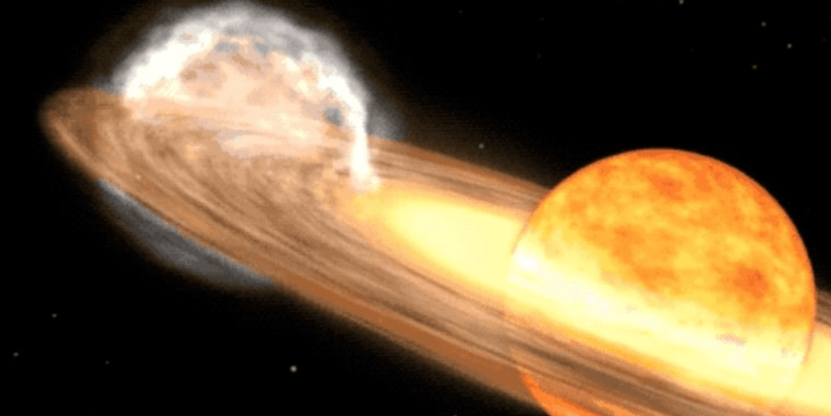 Një yll do të shpërthejë në një nova, i gjithë sistemi do bëhet i dukshëm me sy të lirë