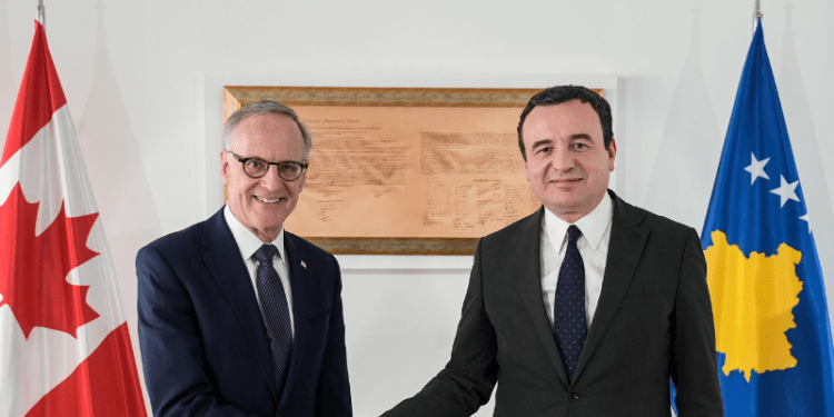 Kurti takon deputetin kanadez, e falendëron për mbështetjen e vazhdueshme