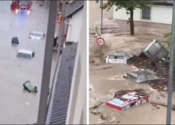 Përmbytje në Gjermani, Francë e Itali