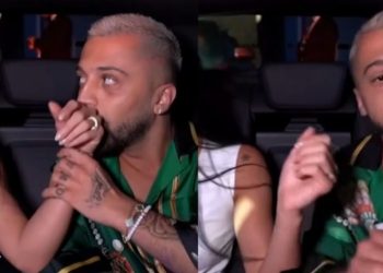 VIDEO/ Gjesti e Egli dalin nga BBVA, bëjnë gjiro me veturë