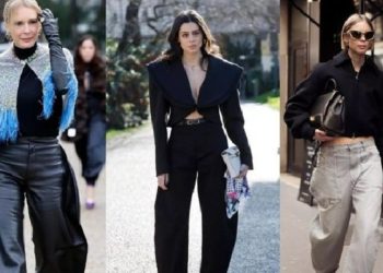 FOT0 / Të rehatshme dhe me stil: Ja si t’i vishni pantallonat me prerje “barrel”