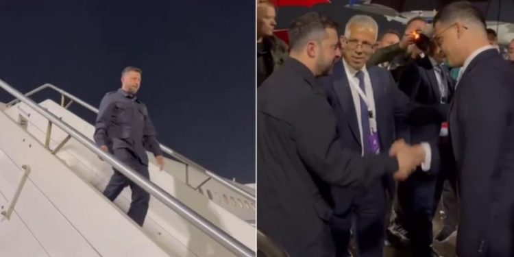Zelensky arrin në Shqipëri, pritet nga ministri Vengu