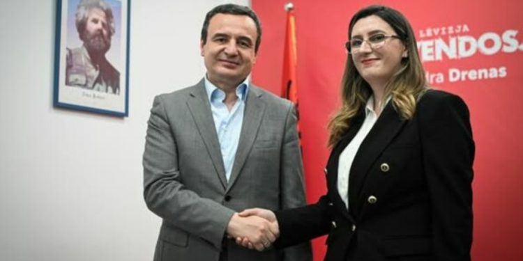VV zyrtarizon kandidaturën për kryetare të Drenasit
