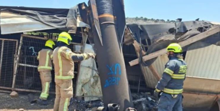 Izraeli publikon foton: Ja raketa iraniane që u hodh gjatë armëpushimit