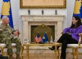 Presidentja takoi komandantin e Gardës Kombëtare të Iowas, flasin për thellimin e partneritetit në mbrojtje
