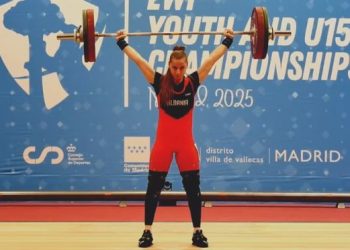 6 rekorde europiane, Enkileda Carja shpallet kampione e trefishtë e Europës