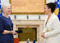 Presidentja Osmani priti në takim lamtumirës ambasadoren e Sllovenisë, Minca Benedejčič