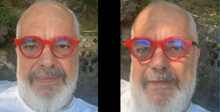 “Le nam me këto syze kalamajsh”/ Rama i përgjigjet komentuesit: I kam kuqezi…