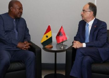 Presidenti Begaj takon homologun e Ganës në Nju Jork, thotë se ia ka konfirmuar se e njohin Kosovën