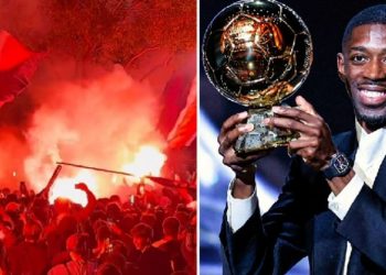 VIDEO / Festë e madhe në Paris pasi Dembele fitoi Topin e Artë