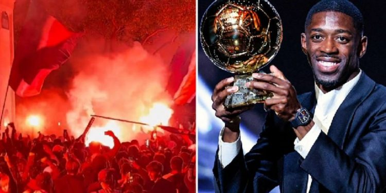 VIDEO / Festë e madhe në Paris pasi Dembele fitoi Topin e Artë