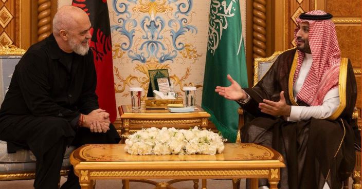 Bashkëpunimi Shqipëri-Arabi Saudite, Rama takon Princin e Kurorës dhe kryeministrin Mohammed bin Salman