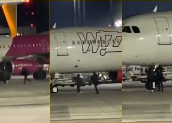 Pasagjerët e vonuar ndjekin aeroplanin e tyre në pistë, pasi humbën fluturimin – arrestohen nga policia gjermane