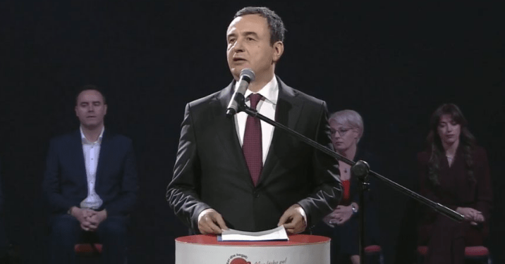 Kurti prezanton listën e VV-së, koalicionin e quan domosdoshmëri për vendin