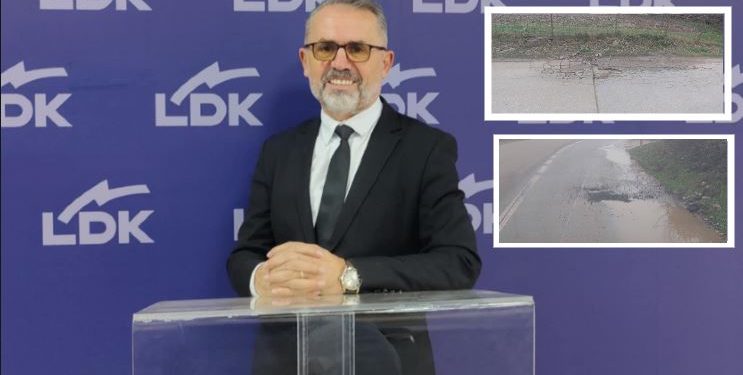Kandidati i LDK-së Shaban Osmanaj, premton rregullimin e rrugëve të Hasit të Prizrenit