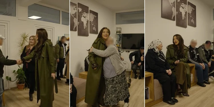 Lot gëzimi në shtëpinë e të moshuarve, Tayna i viziton dhe dhuron donacion për gjeneratën e vjetër