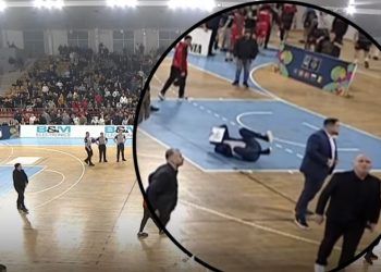 VIDEO / Sulmohet në Gjakovë ndihmëstrajneri i KB Bashkimit, Bledar Gjeqaj
